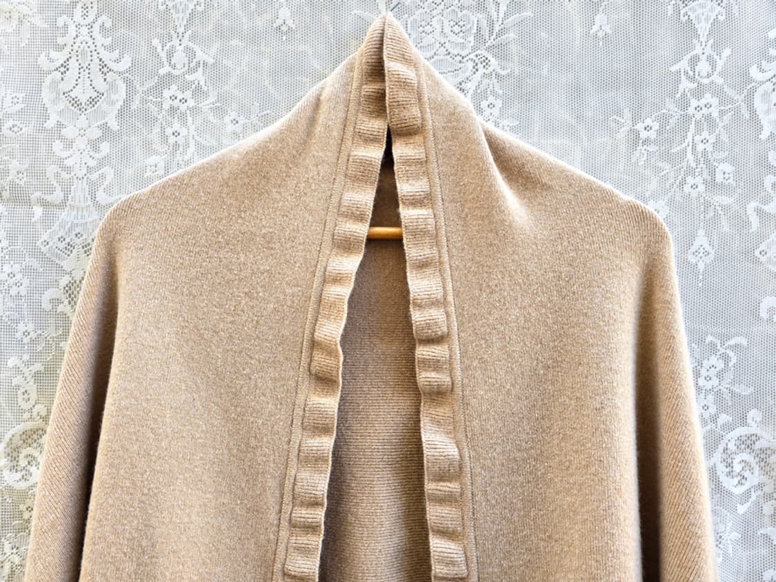 80-90s 영국 버크사 레이스 숄 상품이미지2