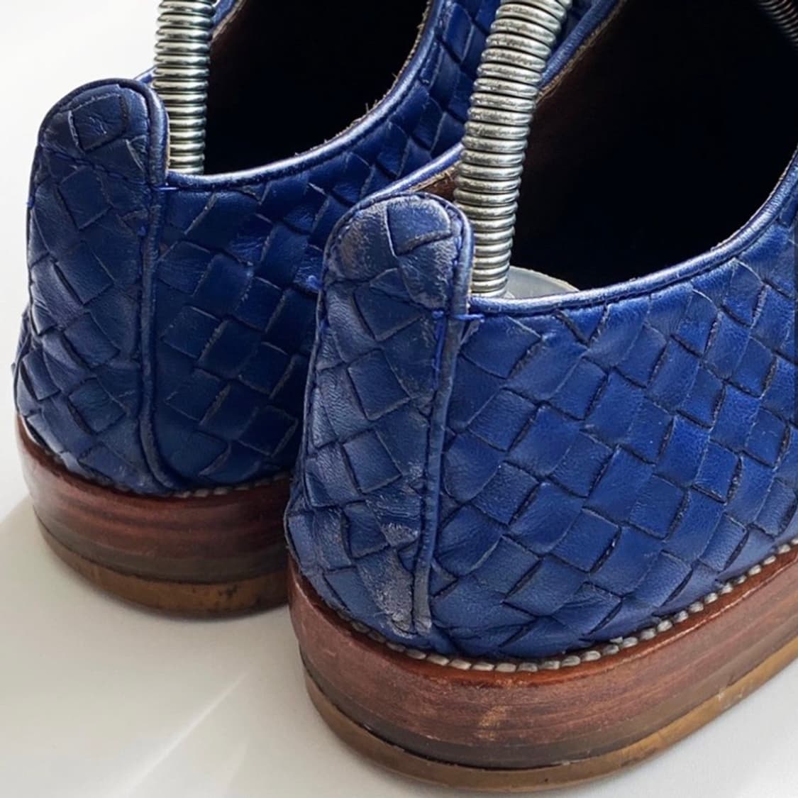 [정품] 보테가베네타 네로 인트레치아토 빈티지 더비슈즈(255) 상품이미지4