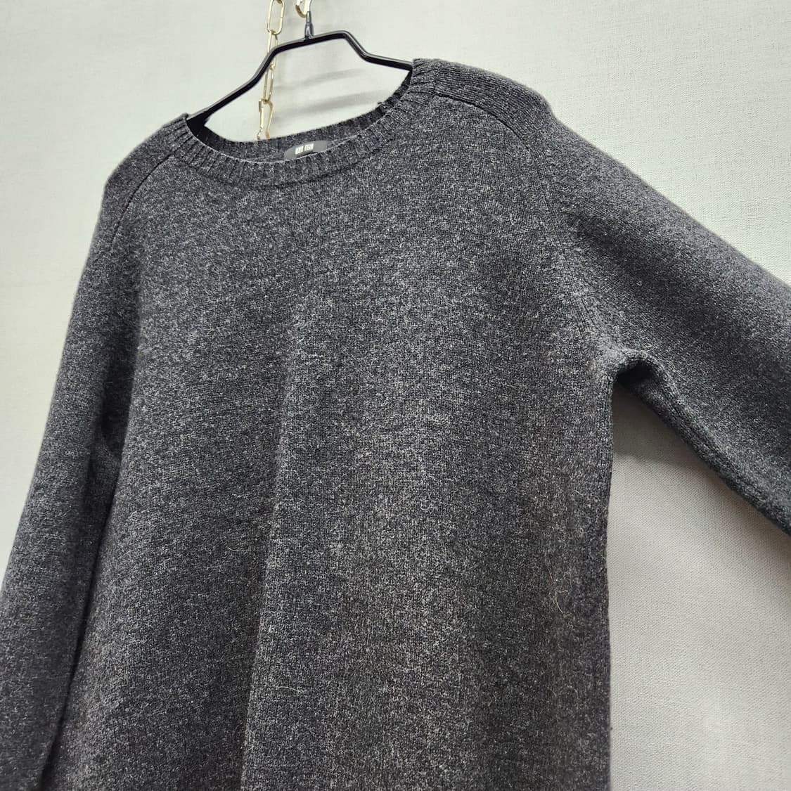 유니클로 퓨어울100% 니트 XL(L) 상품이미지3