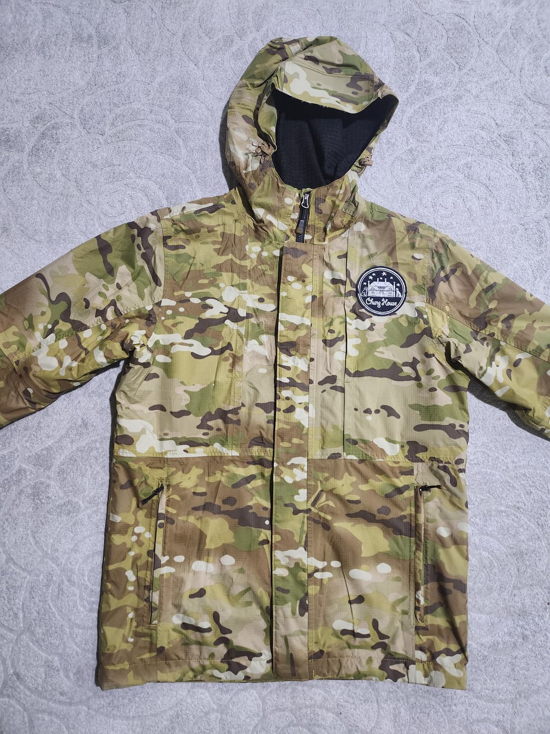 *노스페이스 카모플라주 바람막이 S 상품이미지1