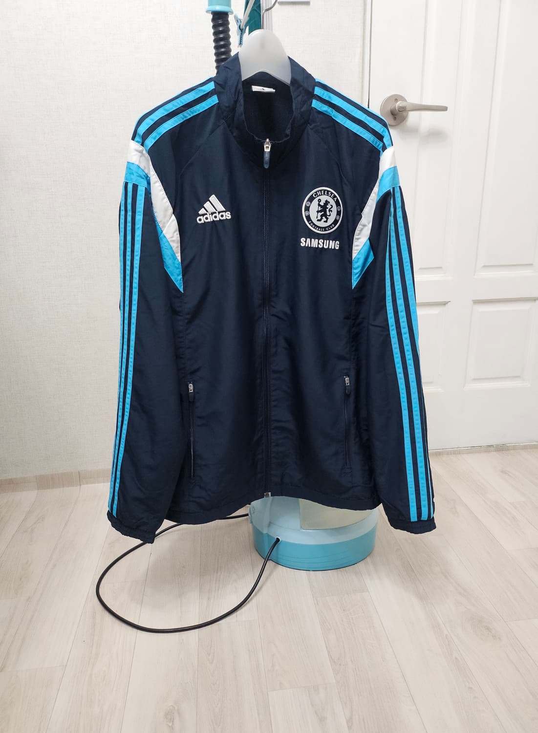 (110)2XL ☆우주매물☆ 아디다스 첼시 [남하] 트랙탑 바람막이 상품이미지1