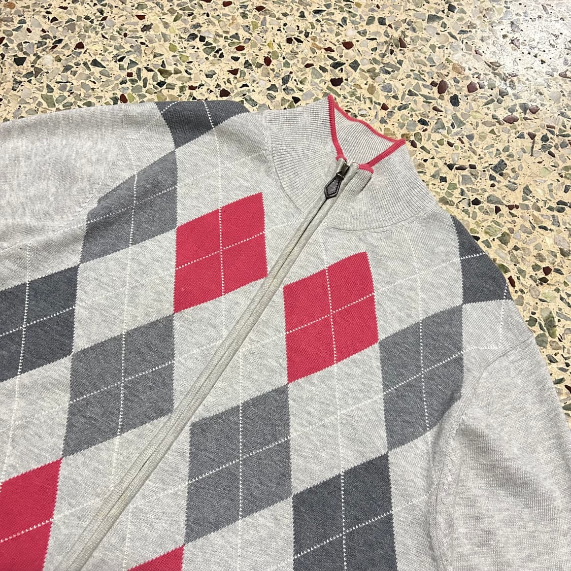 브룩스 브라더스(Brooks Brothers) 아가일 패턴 투웨이 니트 상품이미지2