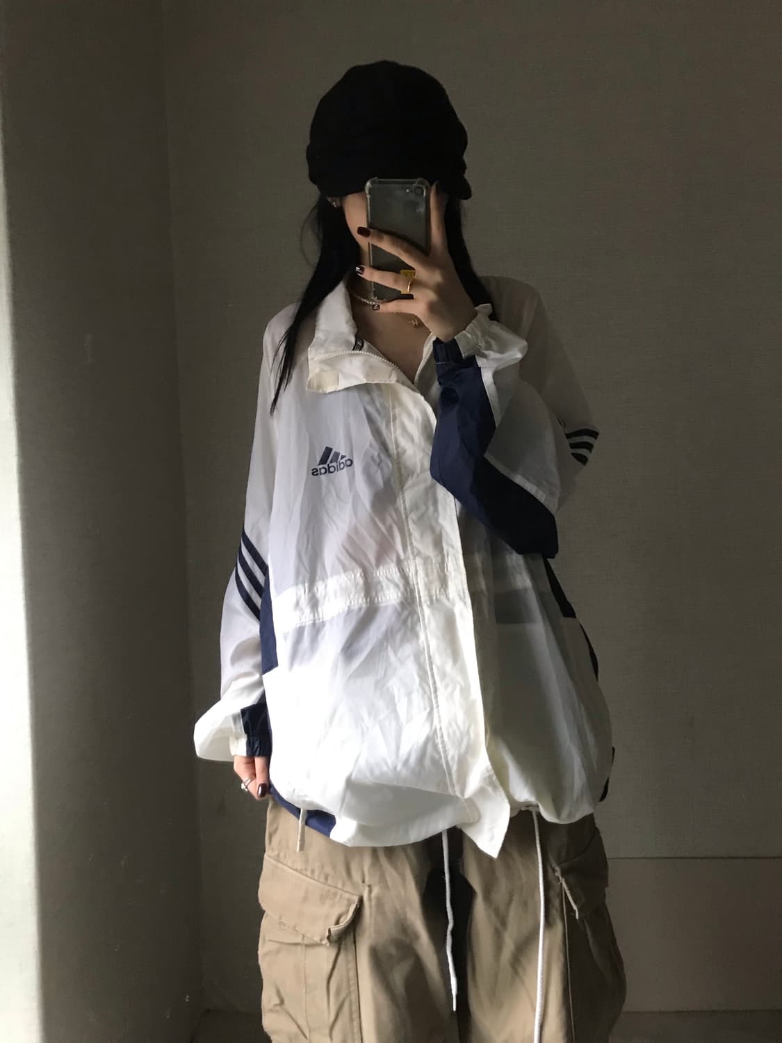 아디다스 90s 오버핏 바람막이 상품이미지2