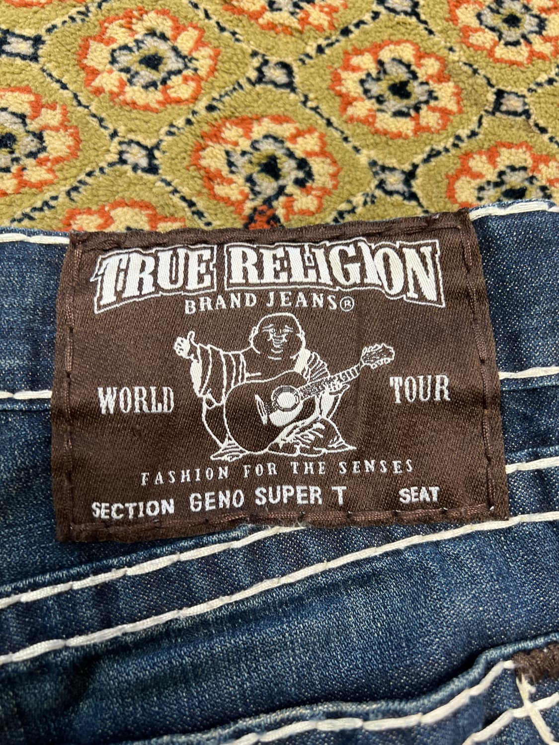 [32] 트루릴리전 제노 슈퍼 T 데님 팬츠 상품이미지8