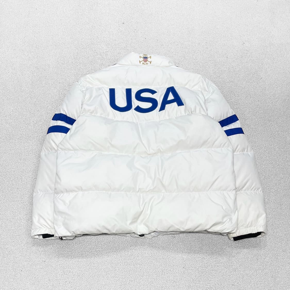 폴로 랄프로렌 스노우 챌린지 컵 USA 푸퍼 덕다운 패딩 화이트  상품이미지2