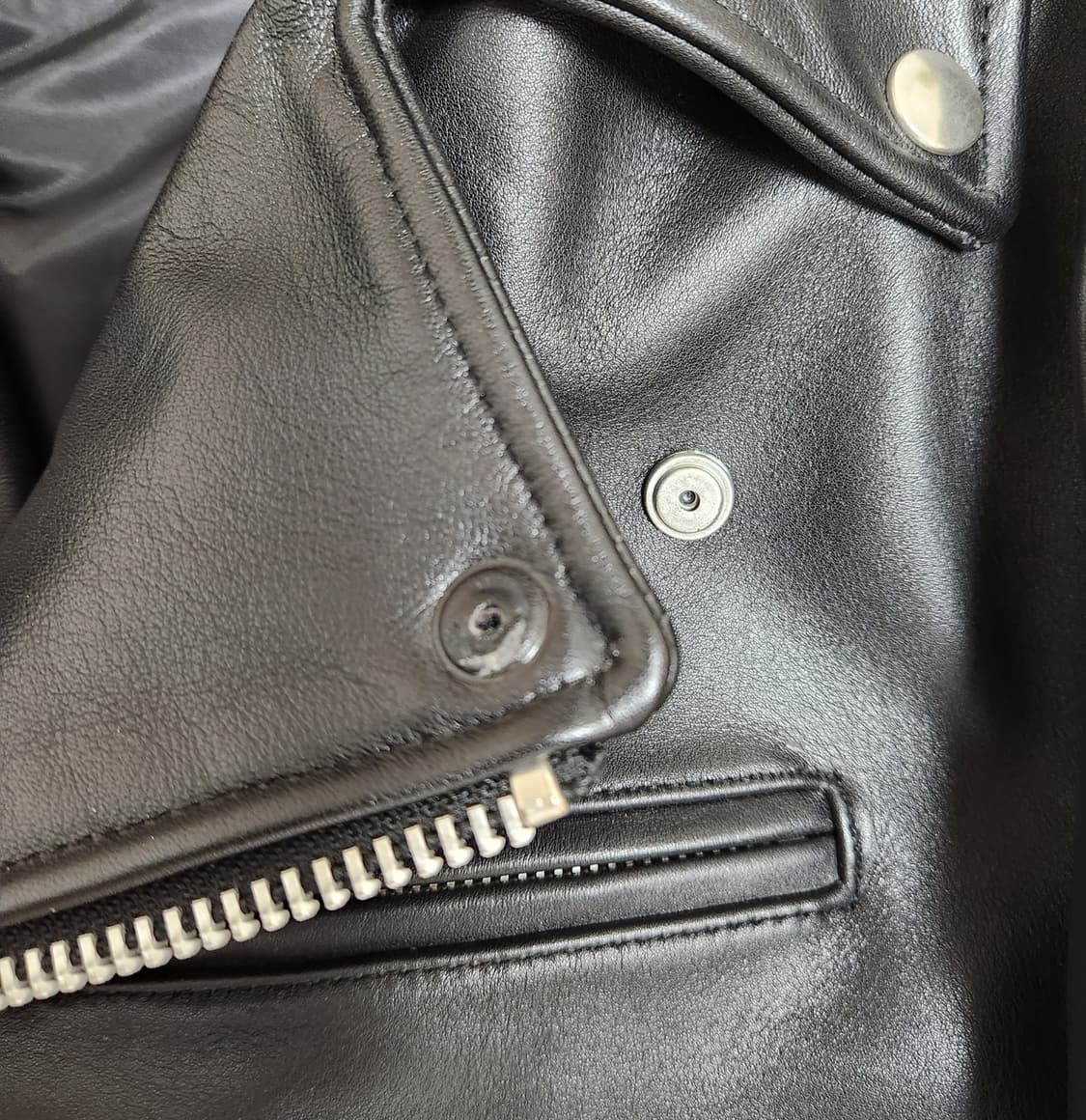 러커즈 소가죽 라이더자켓 상품이미지6