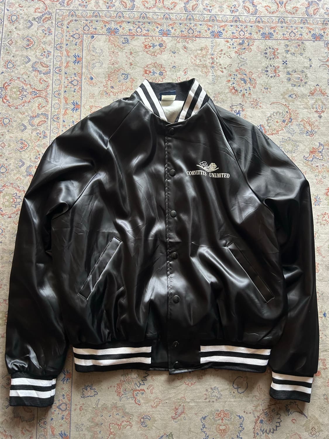 90‘s USA satin jacket Lsize 상품이미지3