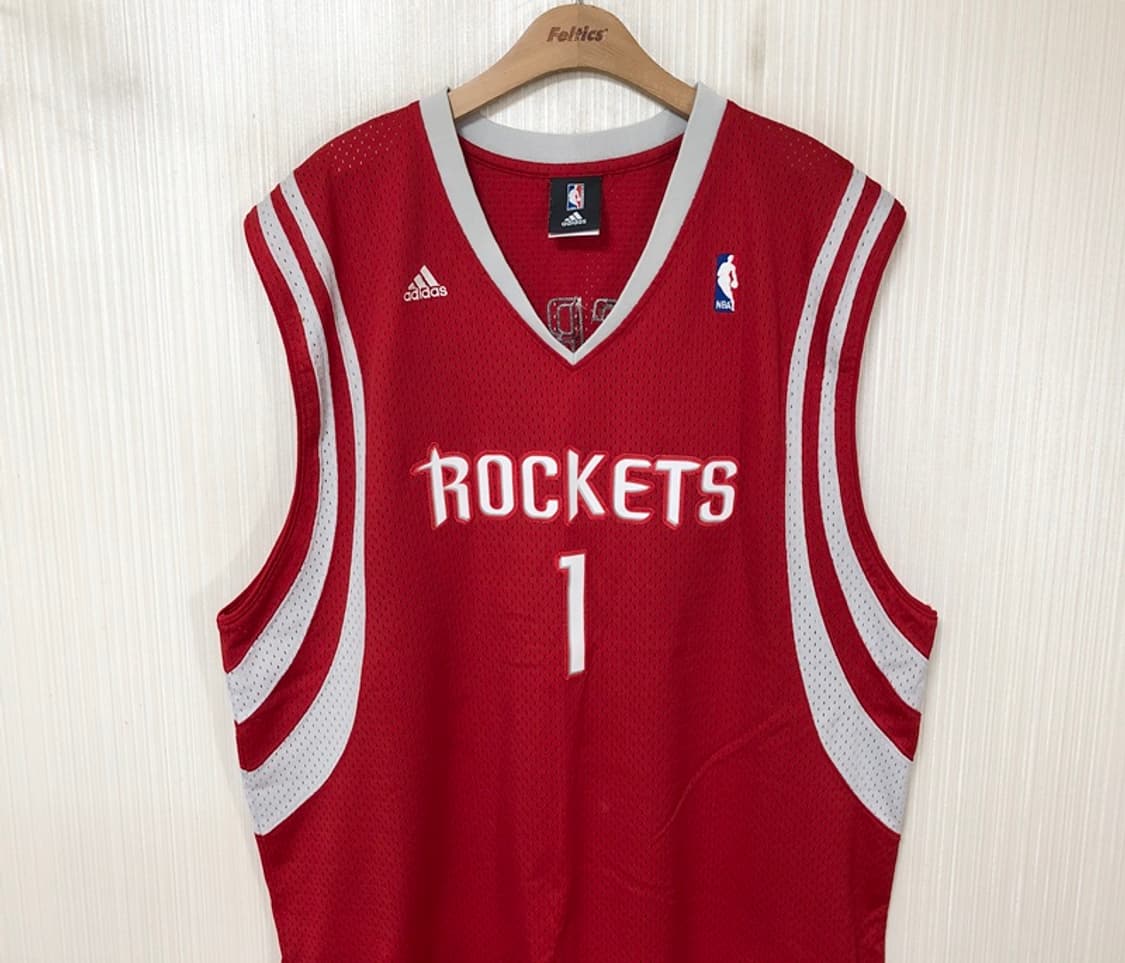 NBA 아디다스 휴스턴로키츠 빅사이즈유니폼/져지 2XL #1 맥그레디 상품이미지2
