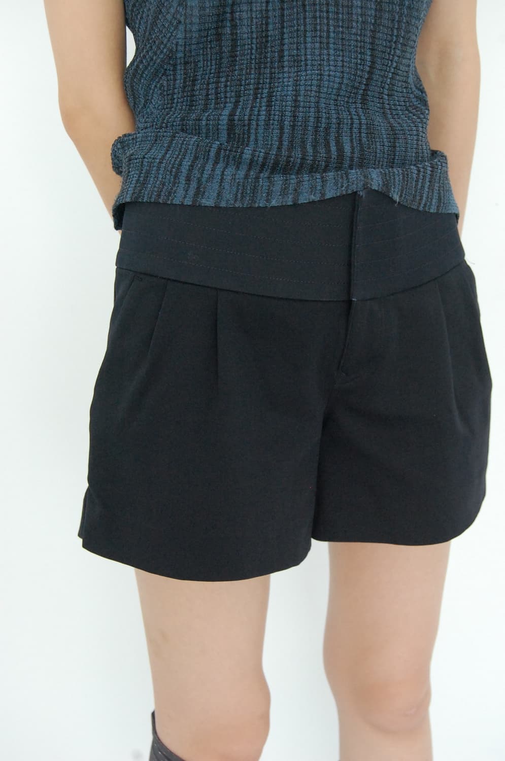 Sov pin tuck shorts 상품이미지5