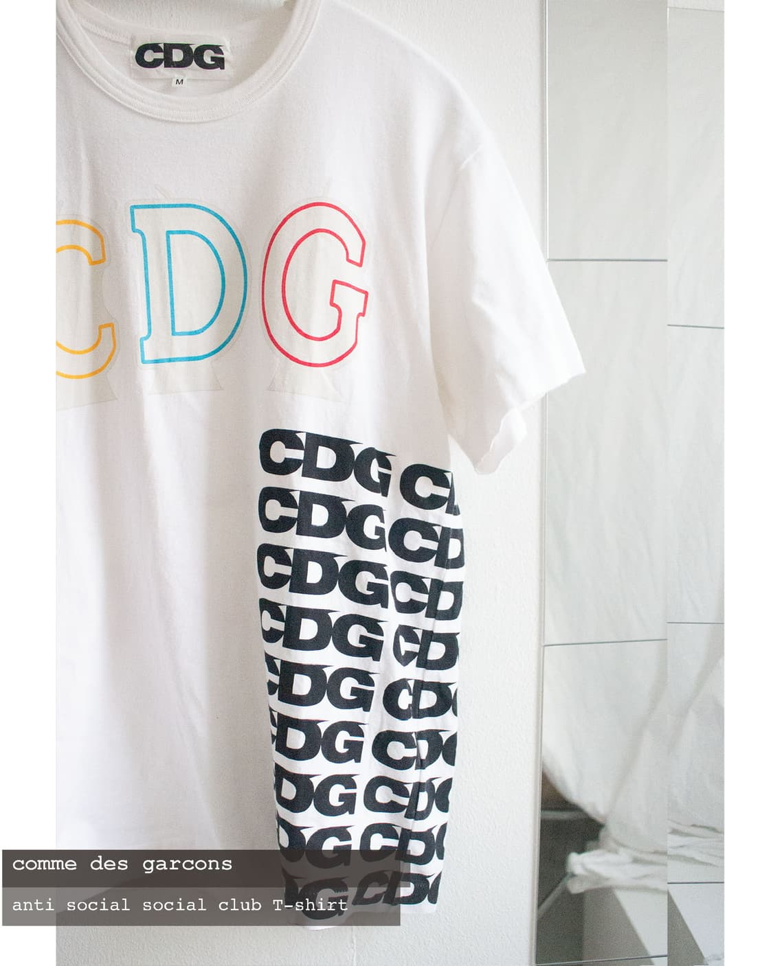 Cdg anti social social club T-shirt 상품이미지2