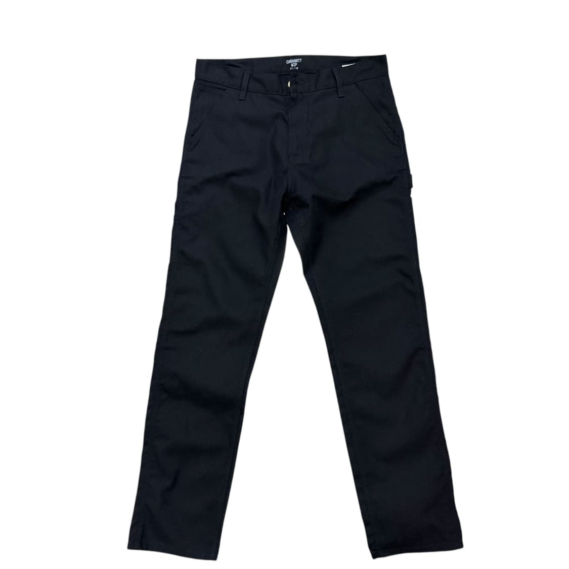 칼하트 WIP 블랙 더블니 워크팬츠 상품이미지3