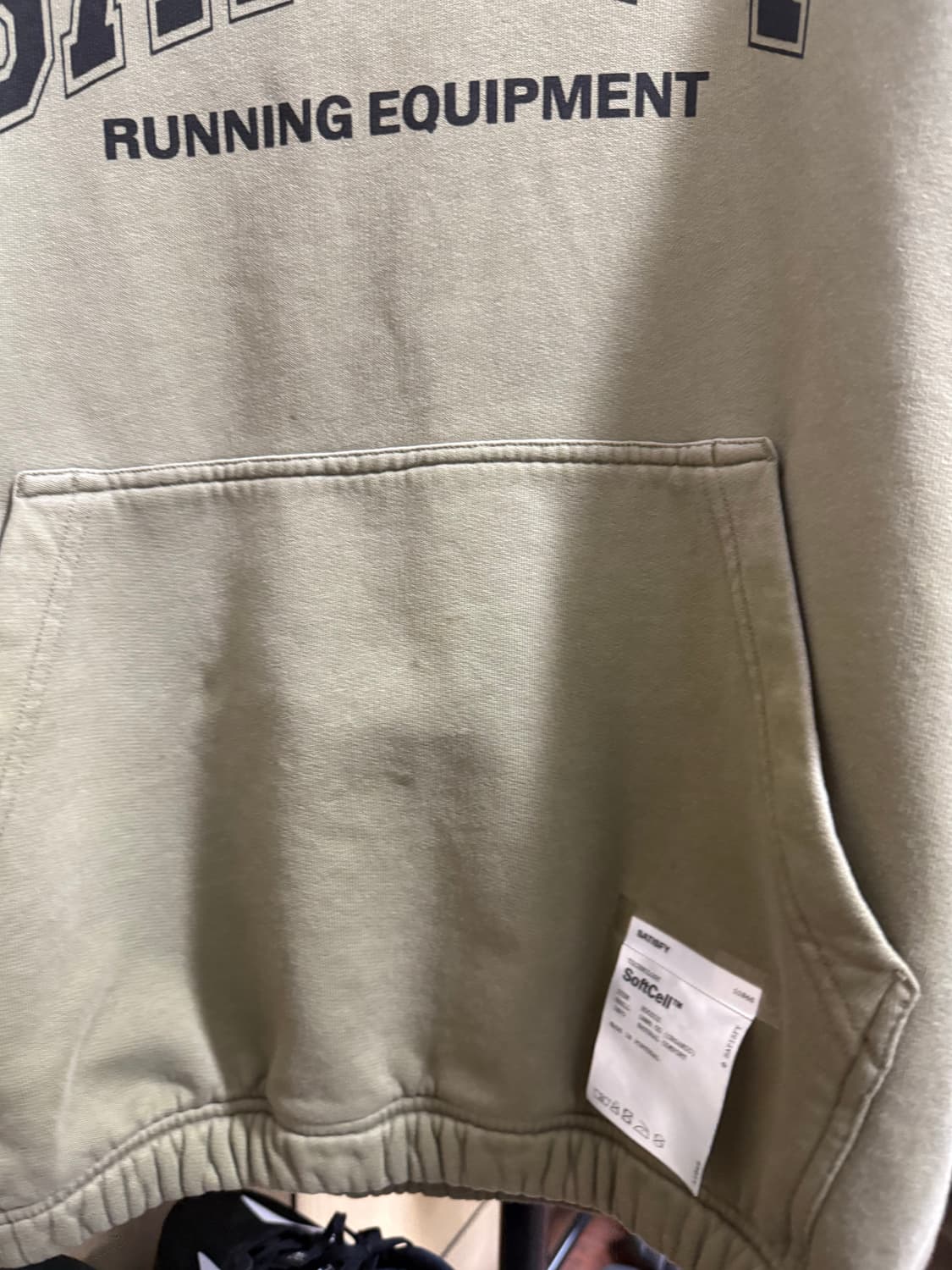 [L]새티스파이 소프트쉘 후드 카키 상품이미지3