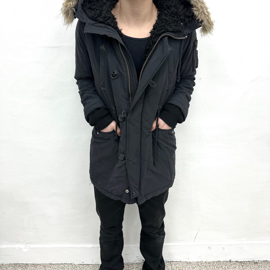 Moussy fur parka jacket  상품이미지2
