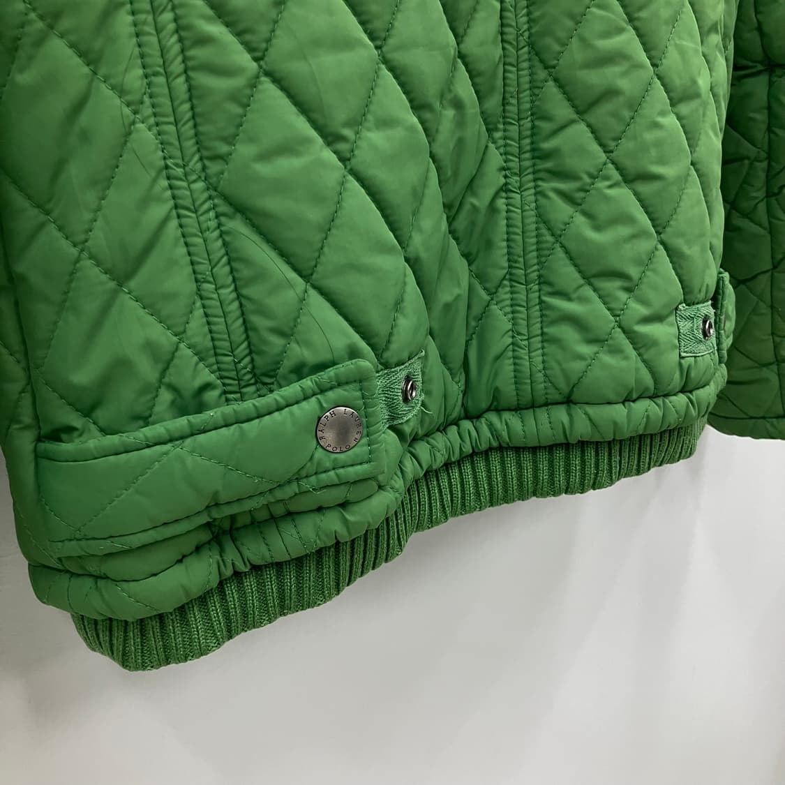 00's 폴로 랄프로렌 그린 빅포니 퀄팅 자켓 M 상품이미지8
