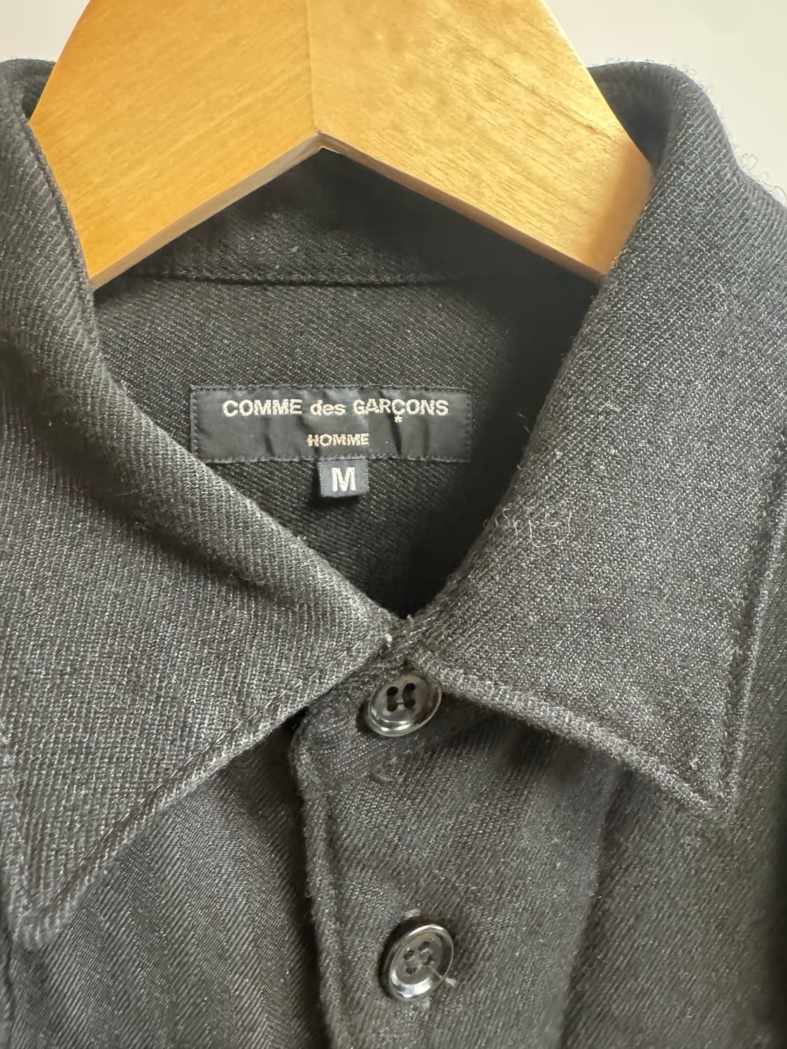 꼼데가르송 옴므 패치워크 셔츠 M 상품이미지3