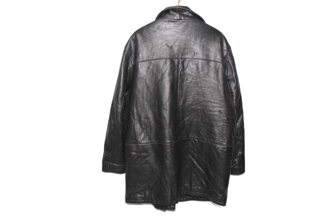 1990s 바나나리퍼블릭 레더 카코트  상품이미지6