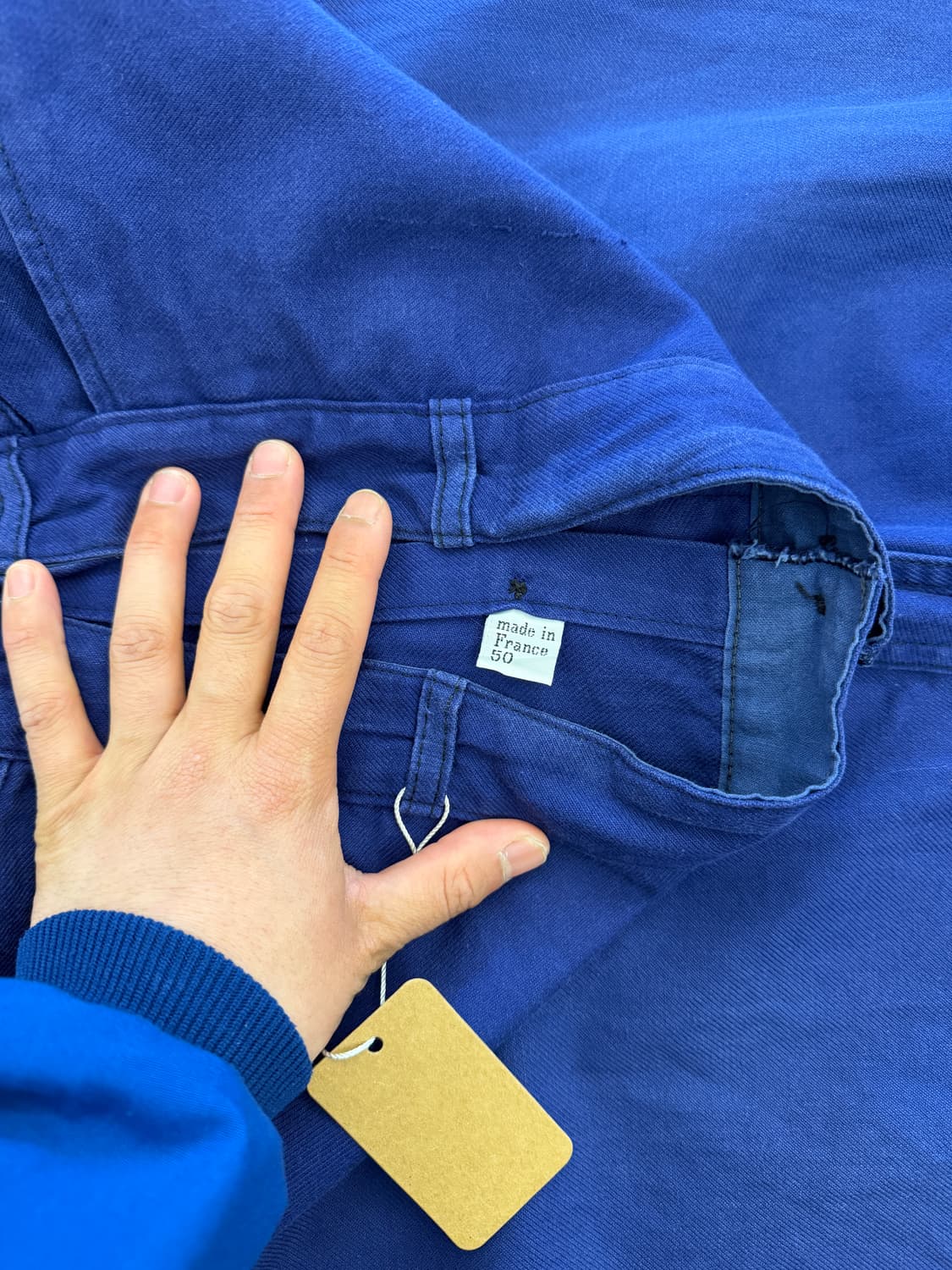 OLD VINTAGE PURPLE NAVY FRENCH 프렌치워크팬츠 상품이미지7