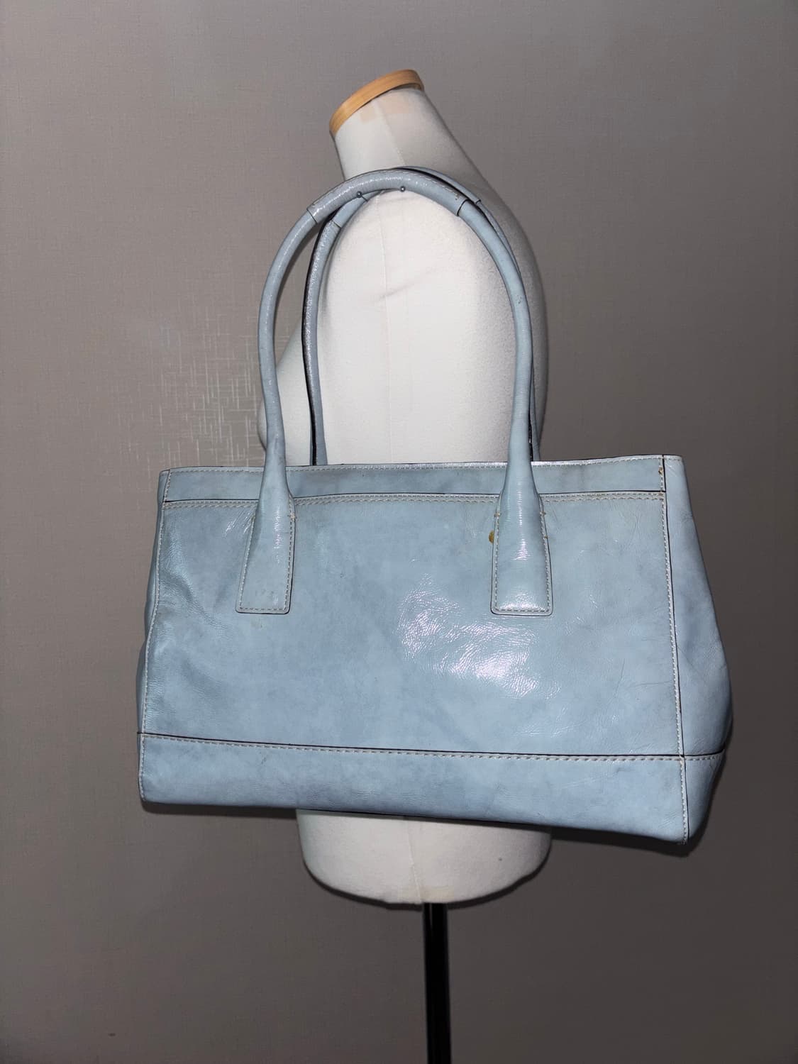 Coach vintage skyblue shoulder bag 상품이미지2
