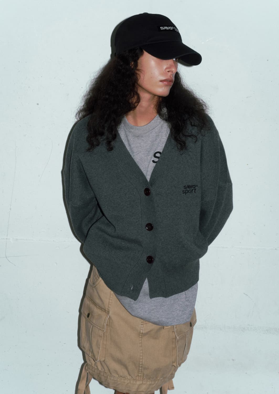 S/E/O 브이넥 가디건 상품이미지1