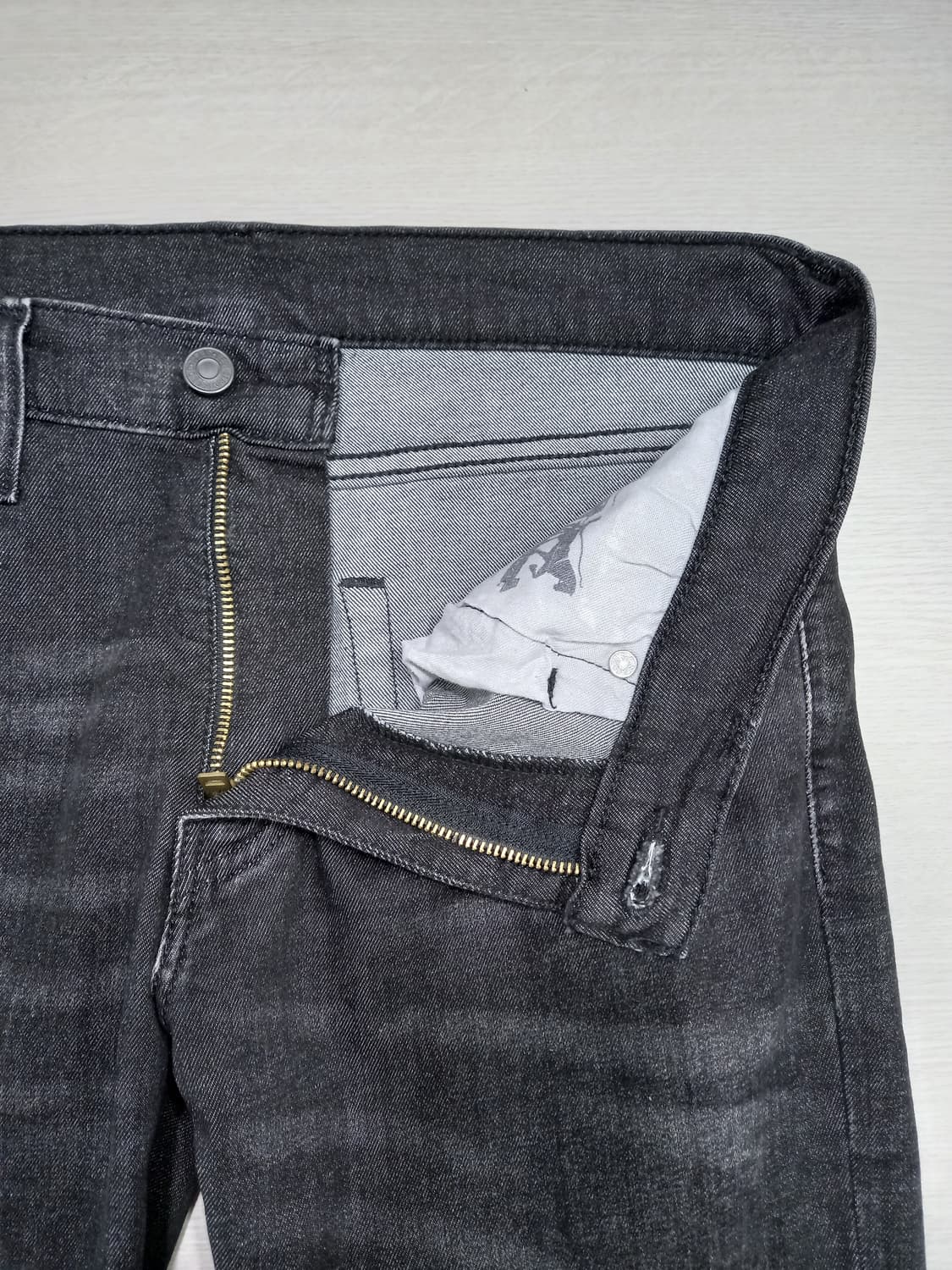 32 리바이스511 부드러운스판 슬림일자진 블랙 32-278 상품이미지7