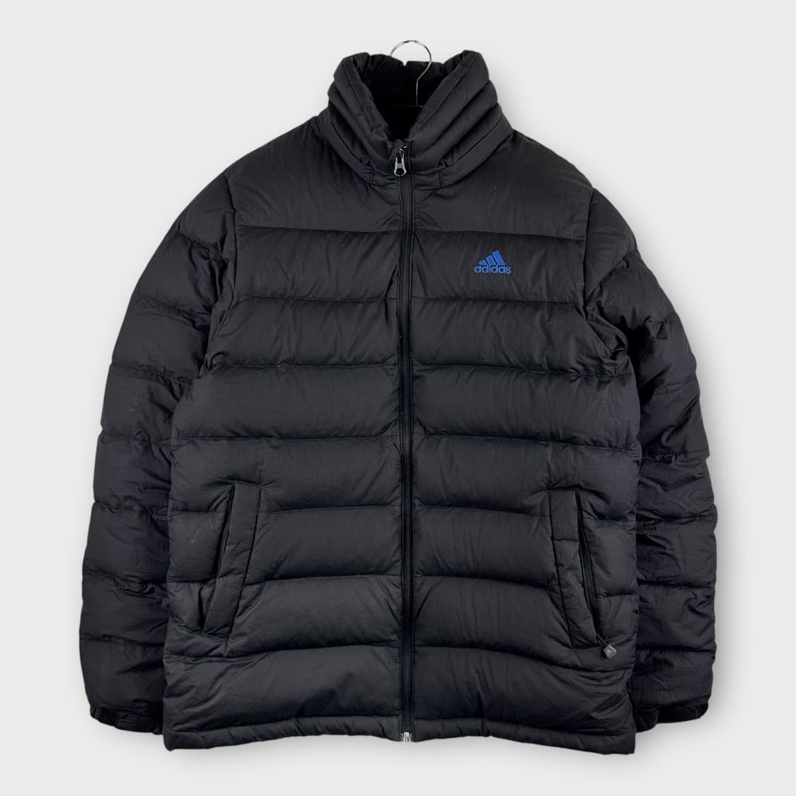 (95) 아디다스 덕다운 올드스쿨 경량 패딩 블랙 상품이미지1