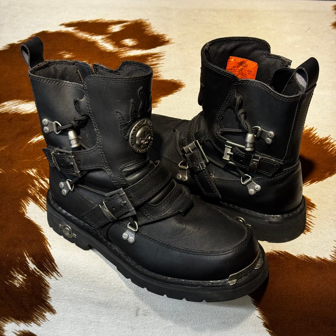 할리데이비슨 버클 스트랩 펑크 부츠 (280) 상품이미지1