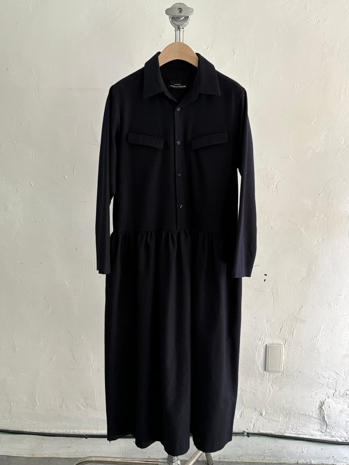 꼼데가르송 트리콧 1998‘s 울 버튼 원피스 상품이미지1