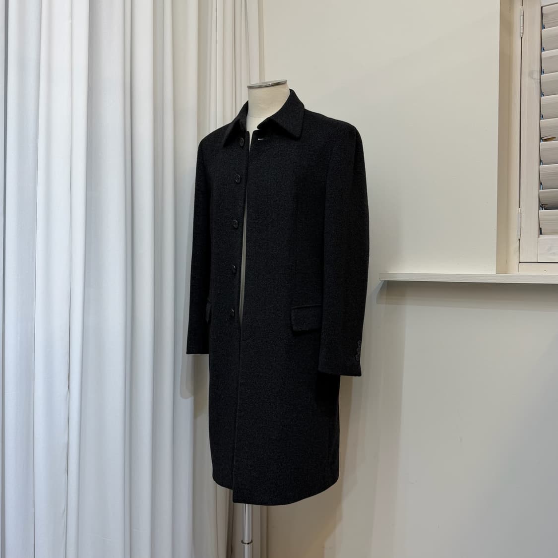 COMME CA COLLECTION 울 100% 미디엄 코트 상품이미지2