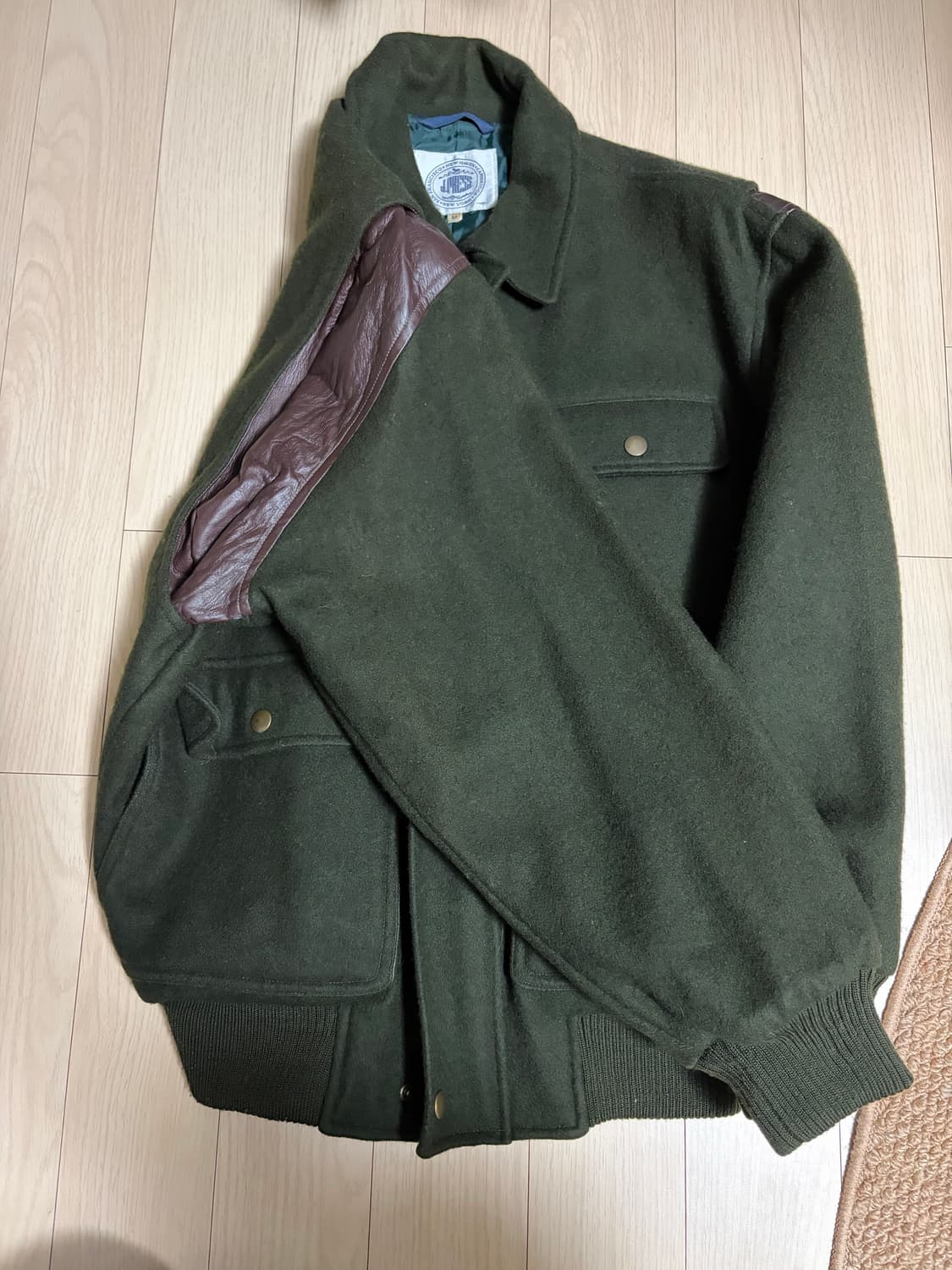 빈티지) Jpress 울 블루종 자켓 상품이미지8