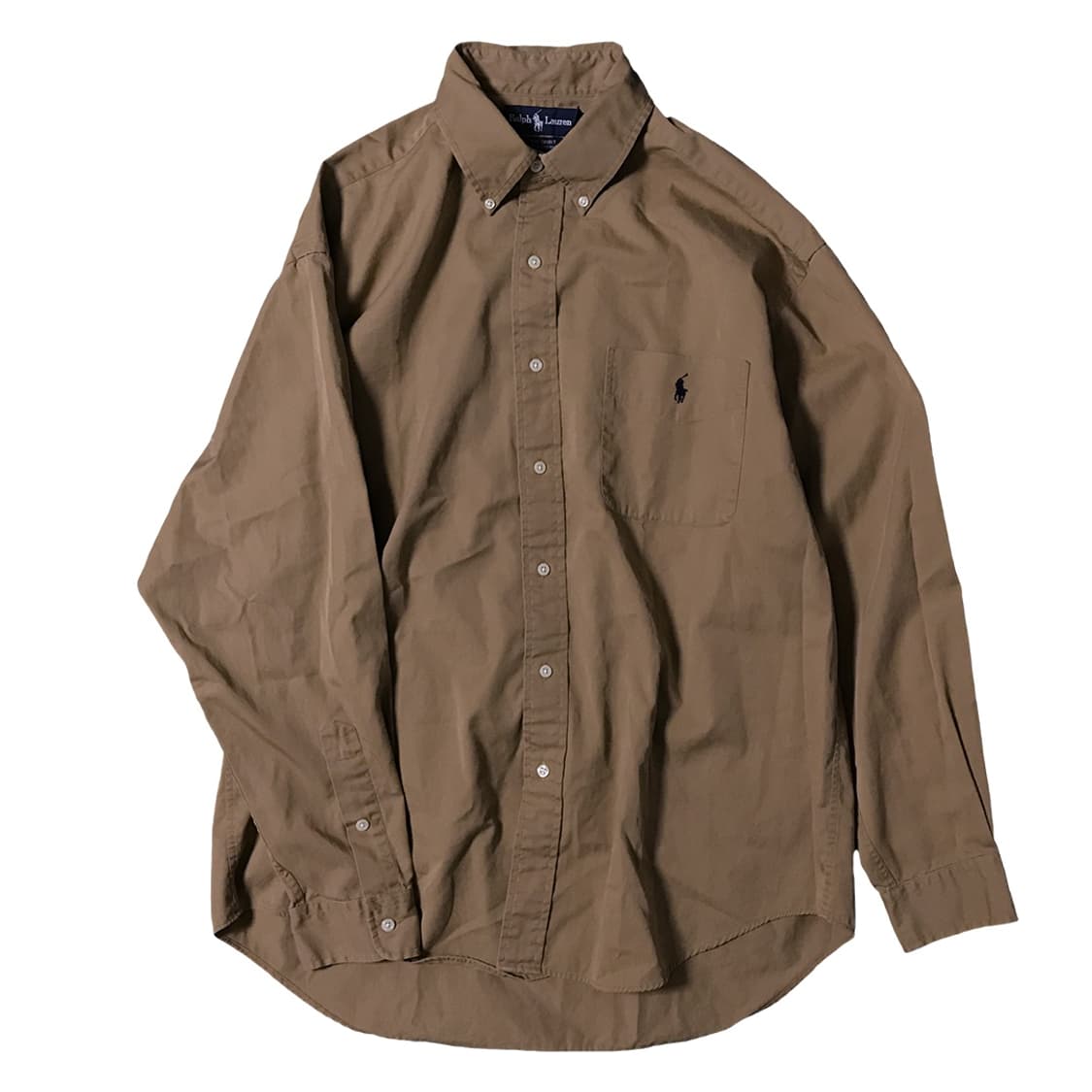 폴로 빅셔츠 브라운 M 상품이미지1