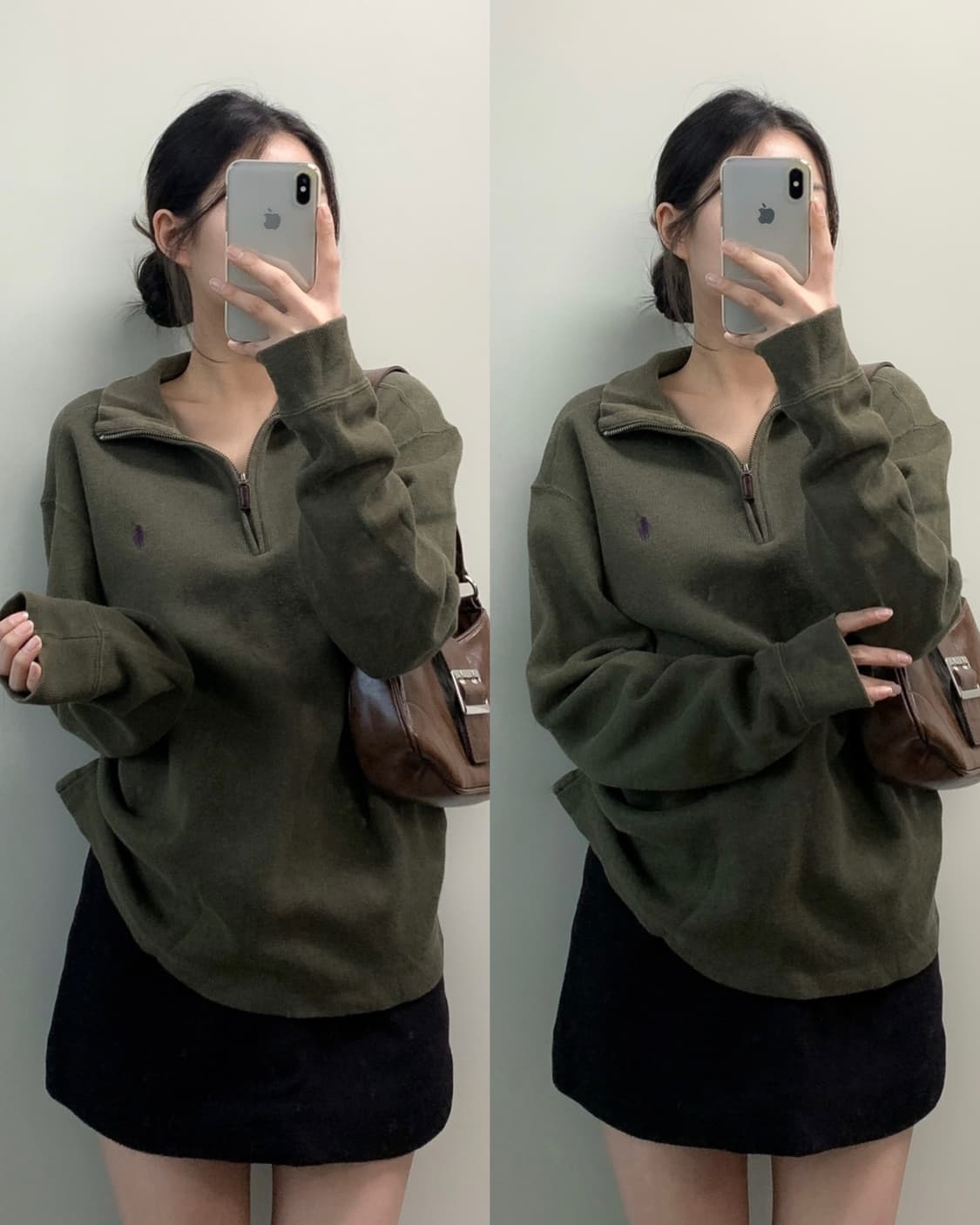 폴로 반집업 니트  상품이미지1