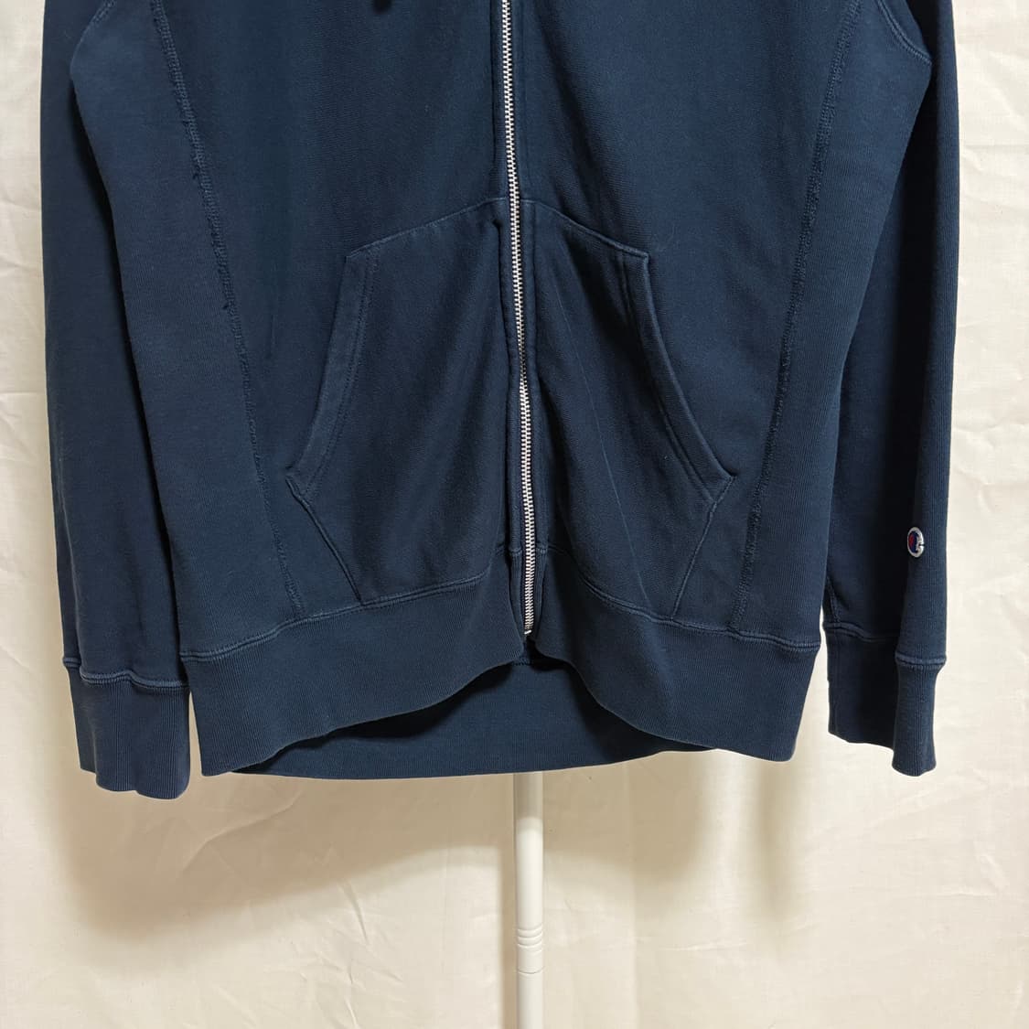 챔피온 리버스위브 후드집업 / 네이비, XL 상품이미지3