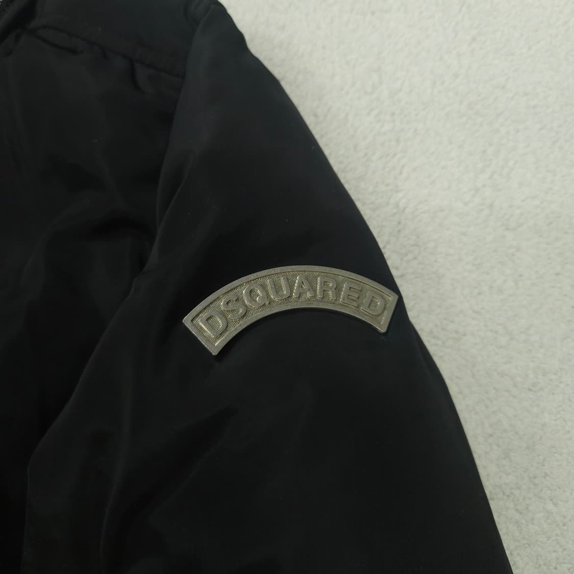 디스퀘어드2 다운 봄버 자켓 46 블랙 상품이미지5