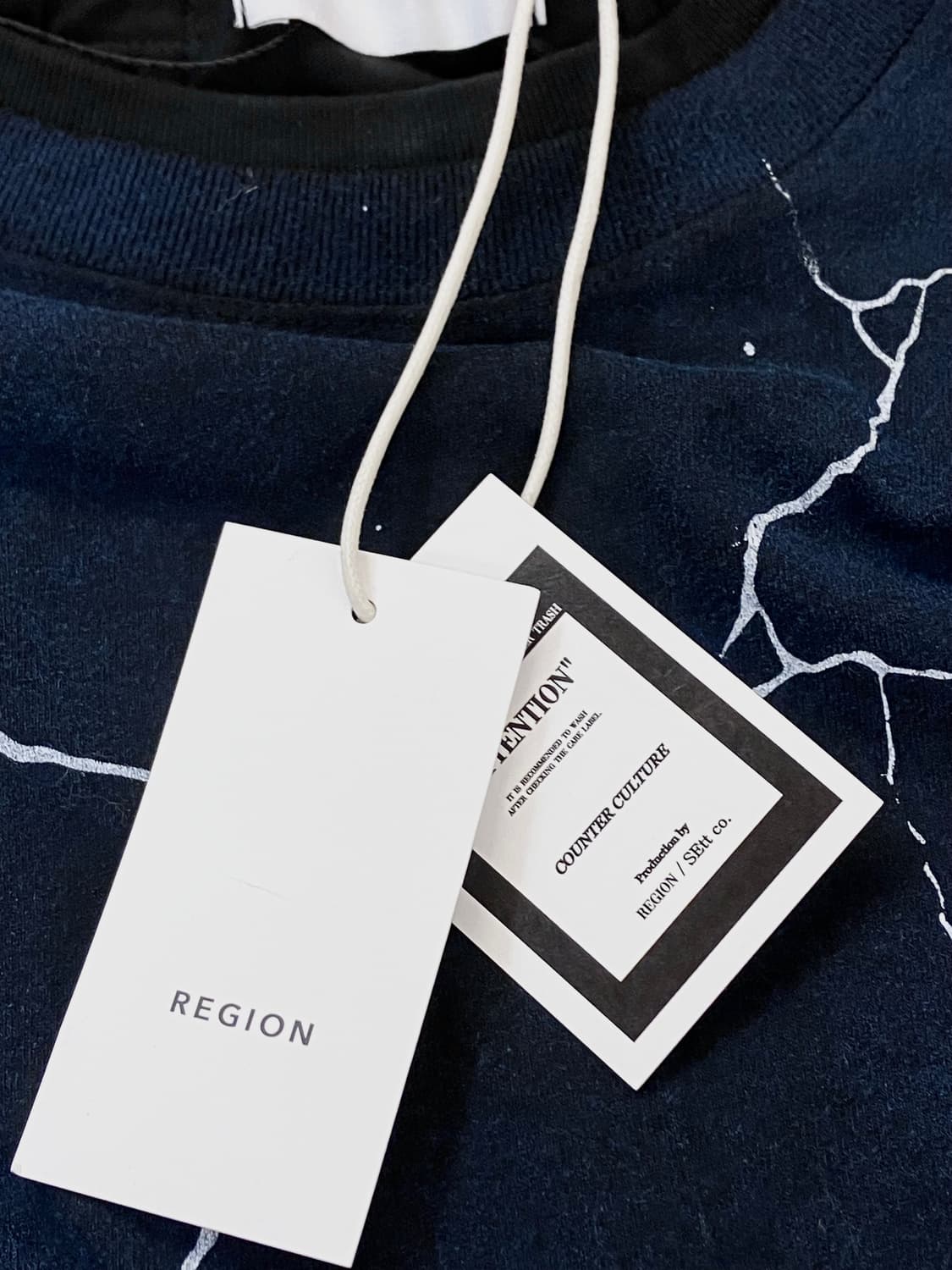 REGION 레이어드 그래픽 긴팔 티셔츠 딥그린 L  #csz3296 상품이미지6