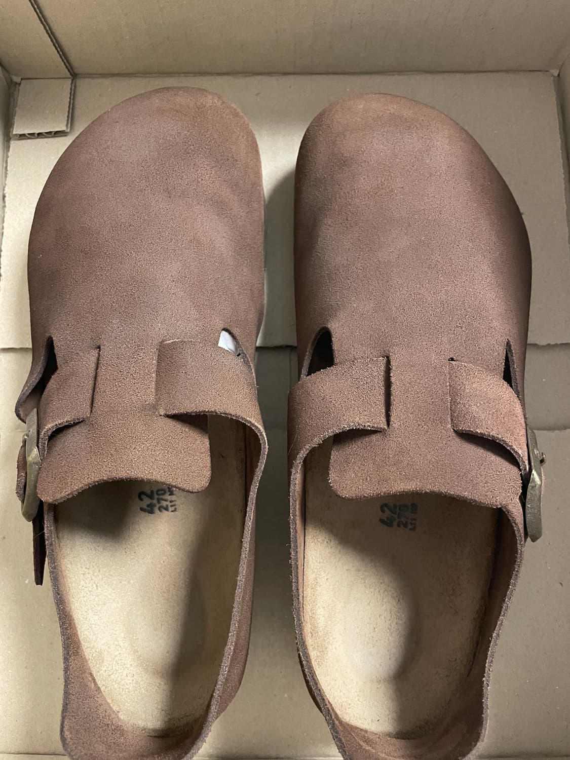 [270] 버켄스탁 런던 스웨이드 브라운 상품이미지1