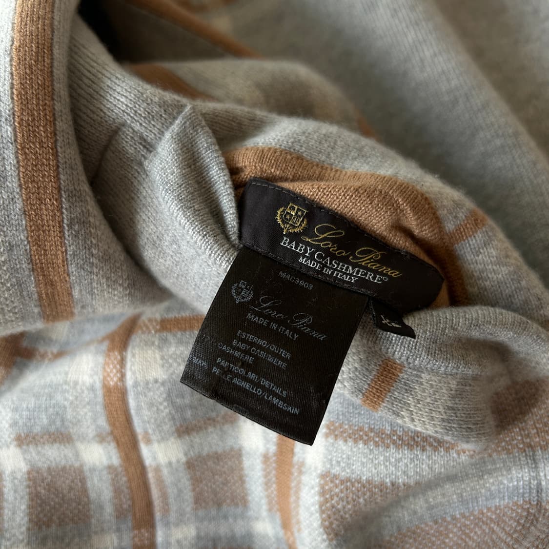 로로피아나 베이비캐시미어 웹 코트 상품이미지8