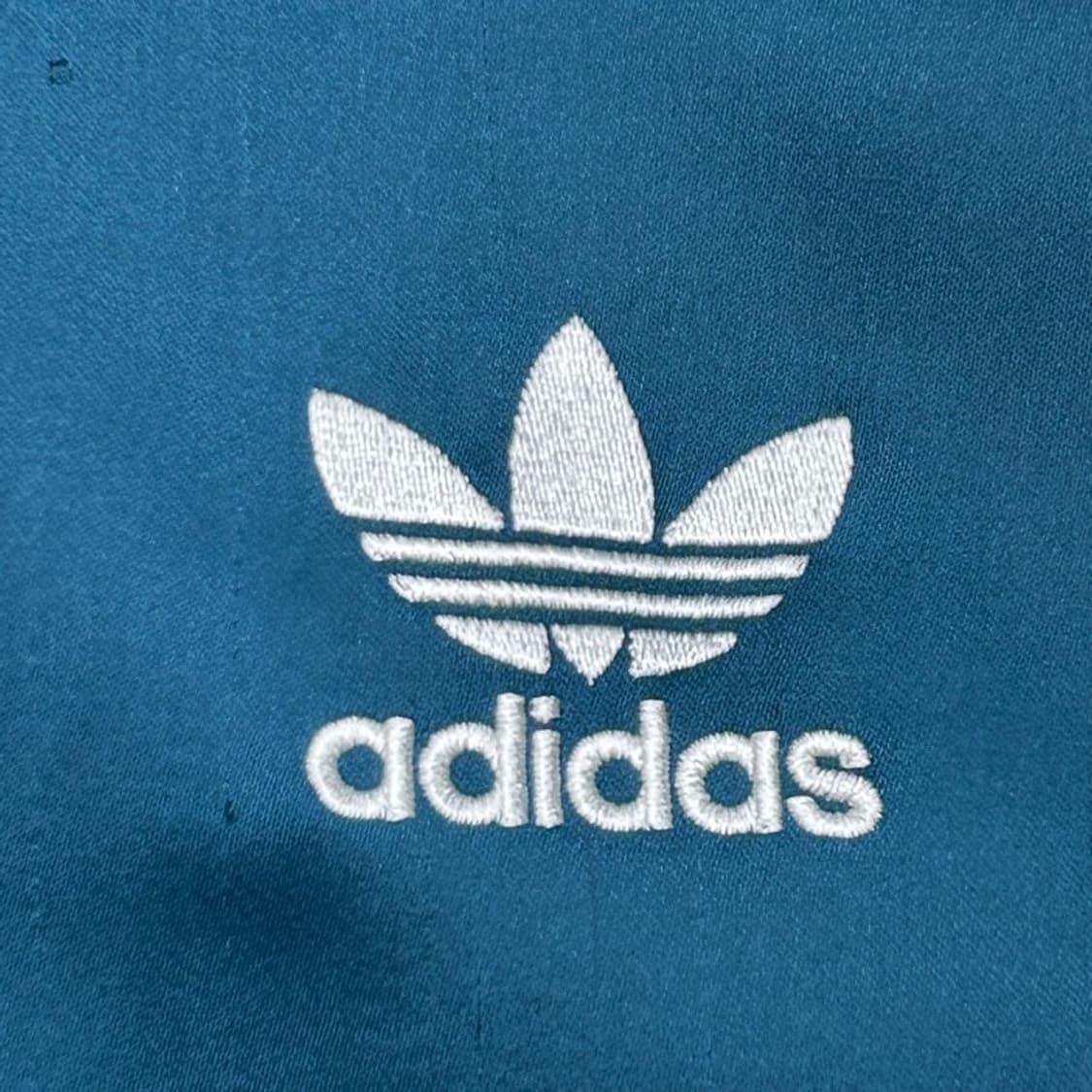 아디다스 오리지널스 새틴 봄버 트랙 재킷 블루 UK 4 상품이미지2