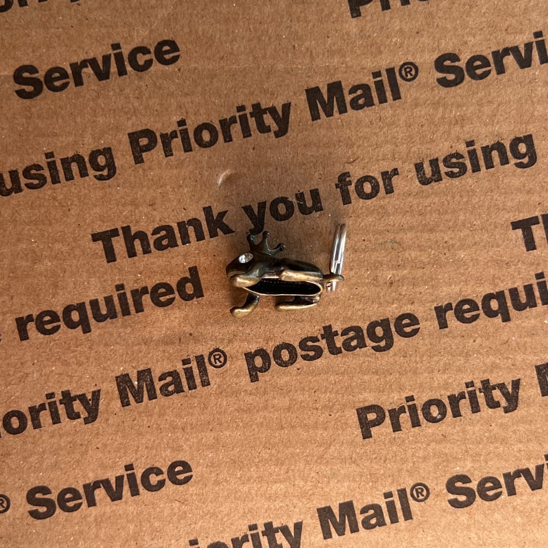 90s vtg Frog Keyring 상품이미지2