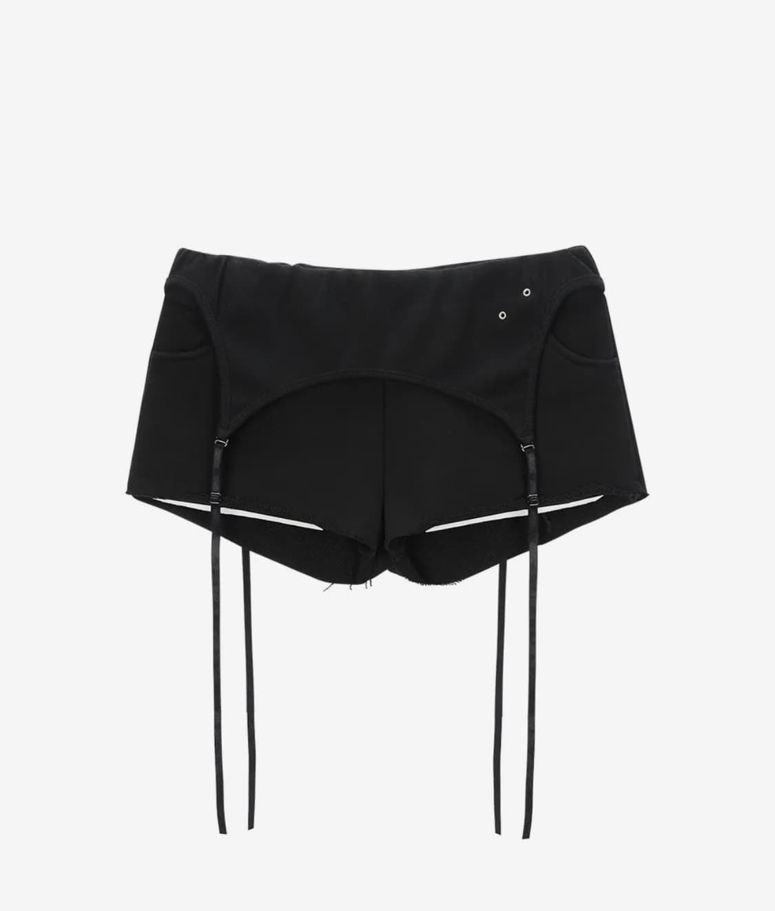 41pray Layered Shorts / Black 상품이미지1