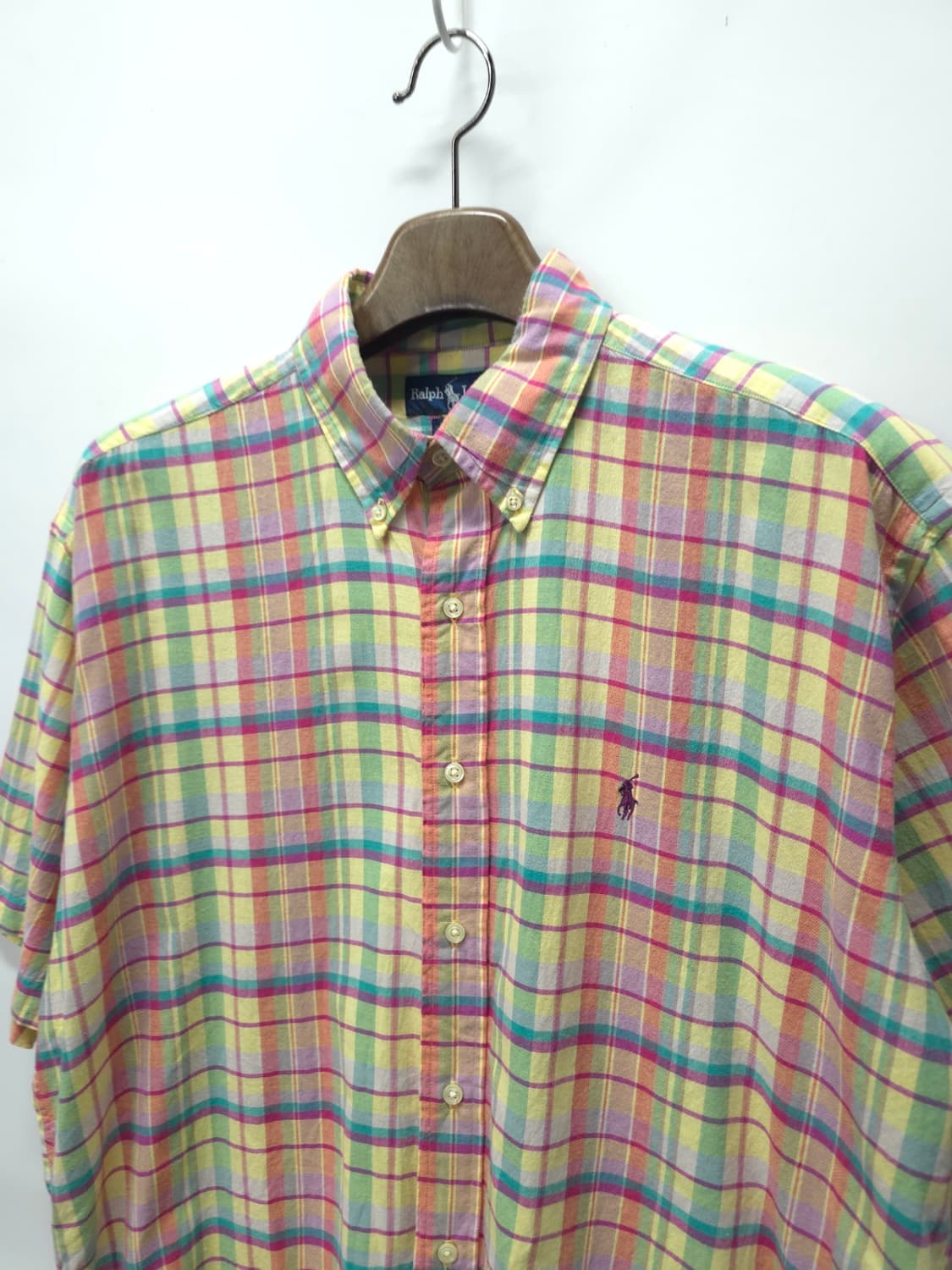 폴로랄프로렌 90's 블레이크핏 체크셔츠 ( 105~110 ) 상품이미지3