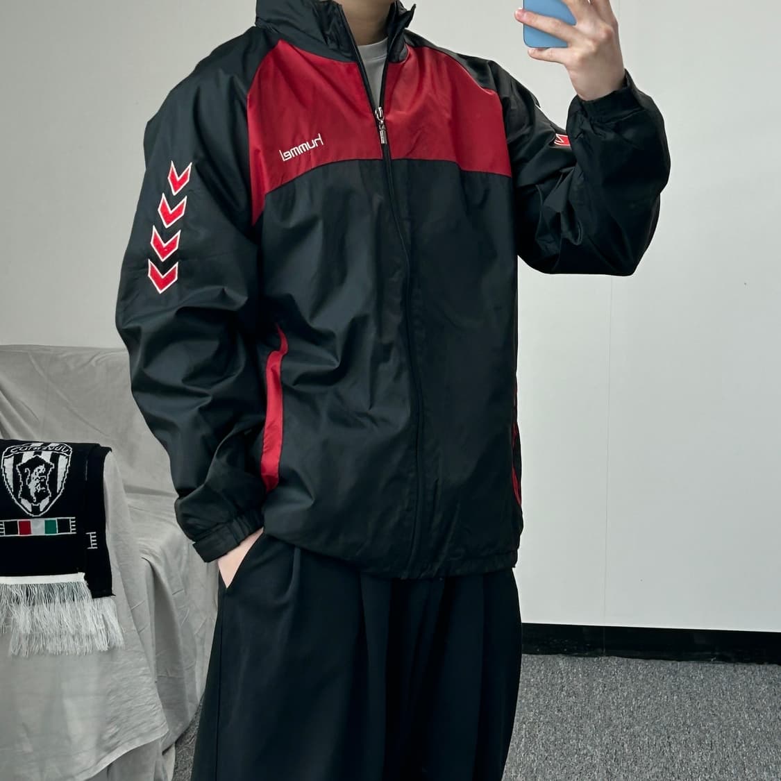 험멜 사이드라인 바람막이 자켓 상품이미지3