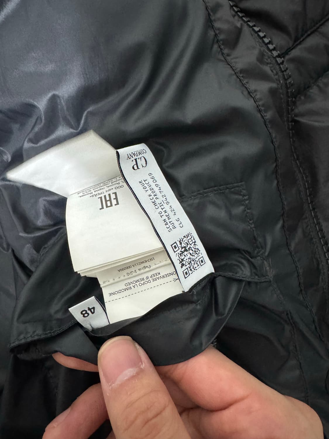 Cp컴퍼니 dd쉘 블랙 48 상품이미지7