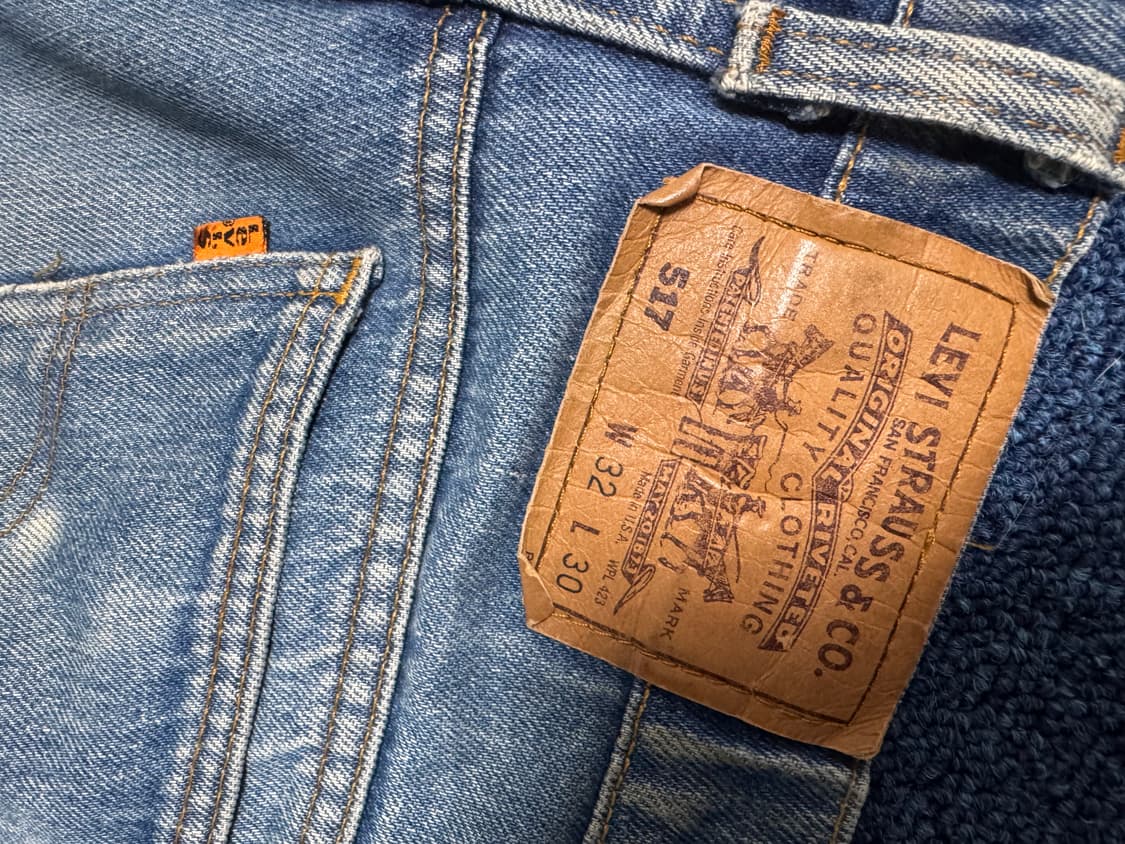 80-90s 리바이스 517 오렌지탭 상품이미지3