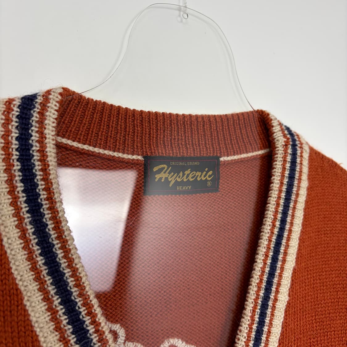 히스테릭글래머 레터맨 니트 가디건 상품이미지2