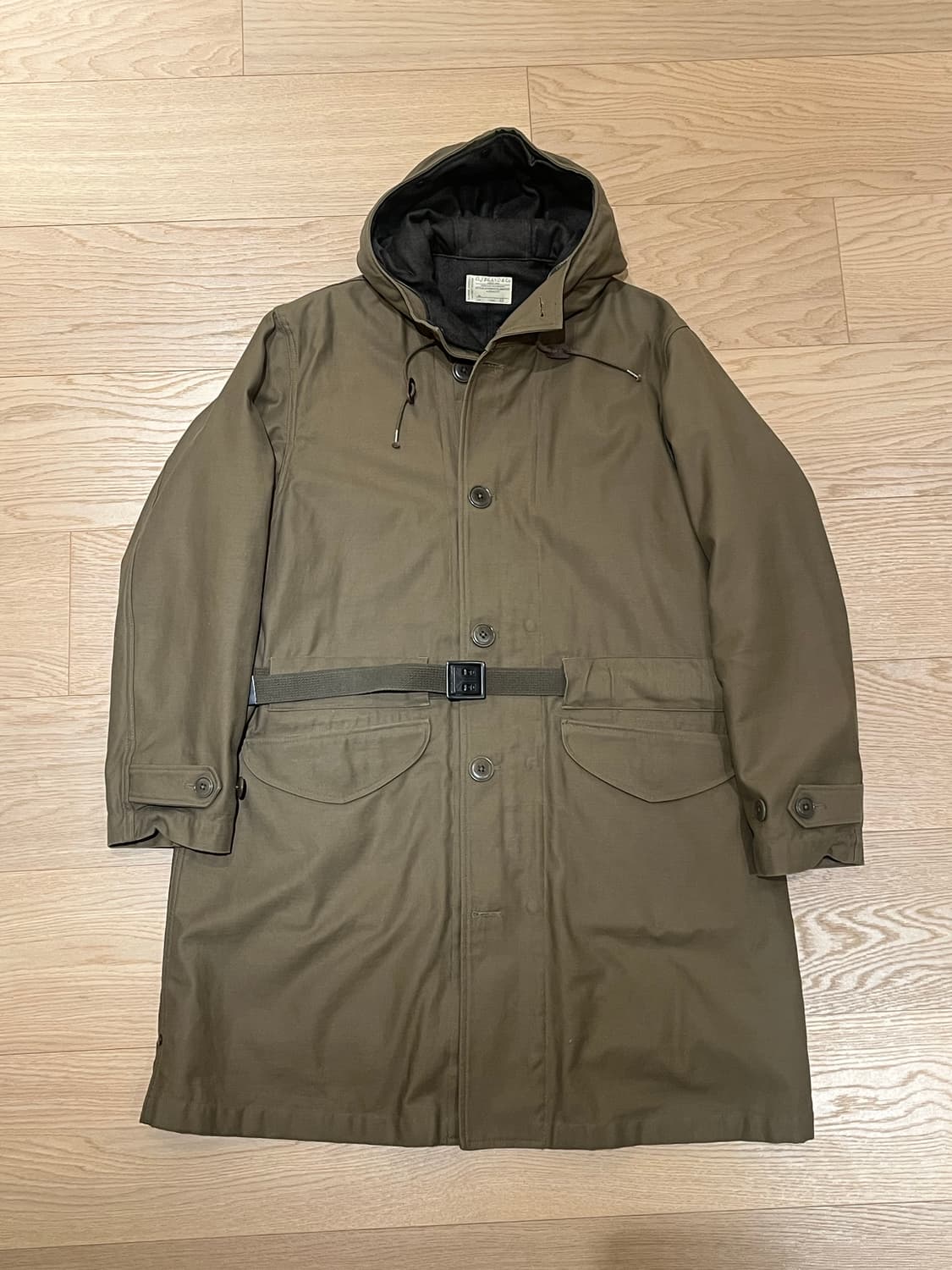 올드조 old joebrand  후드 코트 상품이미지1