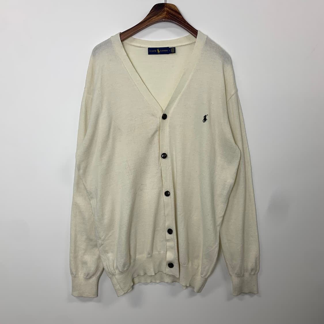 폴로 랄프로렌 아이보리 니트 가디건 상품이미지2
