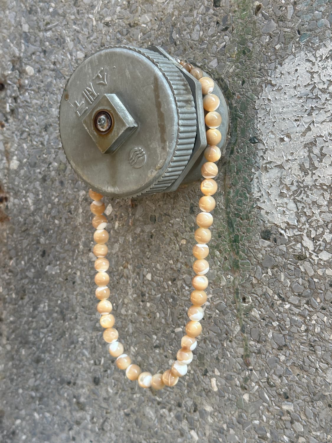 Vintage agate necklace 상품이미지3