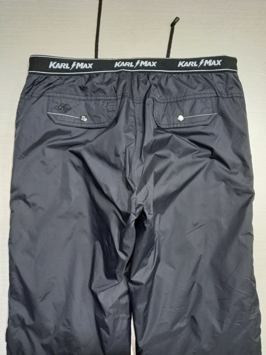 30 KARL MAX 밴딩 패딩 아웃도어팬츠 블랙 30-183 상품이미지4