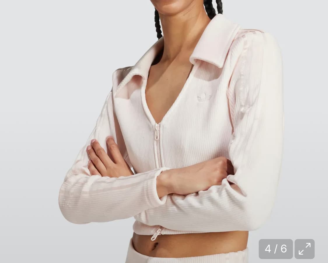 아디다스 핑크 집업 상품이미지1