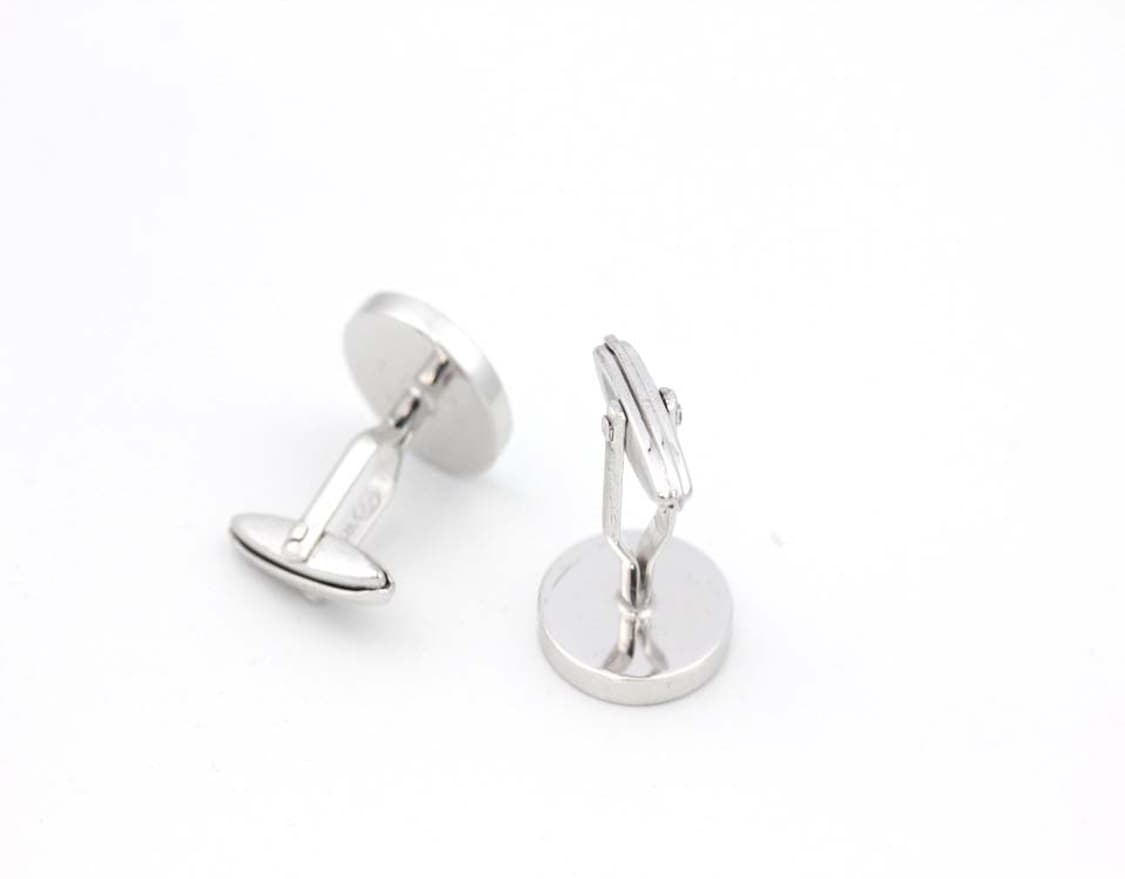 던힐 A-등급 은 실버925 남자 명품 커프스 빈티지 상품이미지5